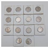 Fourteen 1980 P Susan B Anthony Dollar