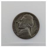 1943 S War Time Silver Nickel
