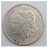 1921 Morgan Silver Dollar