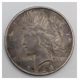 1924 Peace Silver Dollar