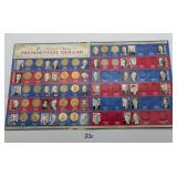 Presidential Dollar Album Partially Complete