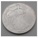 2000 Silver Eagle Dollar
