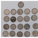 Collection of Elizabeth II Two Shilling Coins