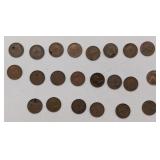 Collection of Elizabeth II 1/2 New Penny Coins