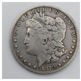 1879 O Morgan Silver Dollar