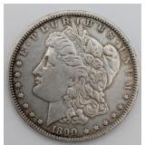 1890 O Morgan Silver Dollar