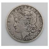 1896 Morgan Silver Dollar