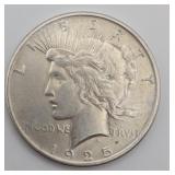 1925 Peace Silver Dollar