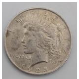 1923 Peace Silver Dollar