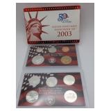 2003 United States Mint Silver Proof Set