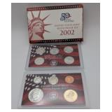 2002 United States Mint Silver Proof Set