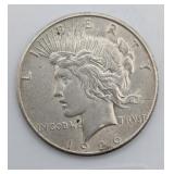 1926 S Peace Silver Dollar
