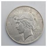 1923 Peace Silver Dollar
