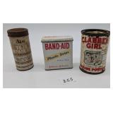 Vintage Advertising, Clabber Girl, Band-Aid