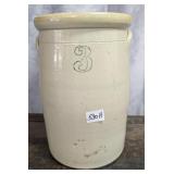 #3 Crock w/ Lug Handles - Cracked