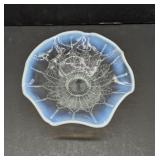 Northwood Leaf & Beads Opalescent Glass Bowl