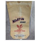 Williamston Martin Brand Scratch Feed Bag