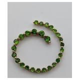 10k Green Garnet Pendant 2.1 Grams