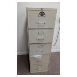 5 Drawer File Cabinet