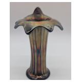 Northwood Thin Rib Swung Vase Chipped Flare