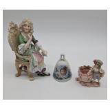 3 Small Whimsical Porcelains