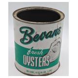 Bevans 1 Gallon Oyster Can