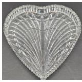 Waterford Crystal Heart Tray or Low Bowl