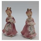 Two Porcelain Figurines & Bride Tassel