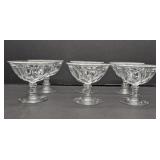 Six Fostoria Colony Champagne / Tall Sherbet Glass