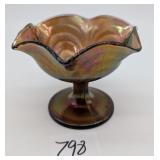 Imperial Embossed Scroll Mini Compote Edge Peeling