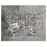9 Libbey Embassy on the Rocks Glasses