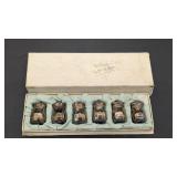 6 Sterling Salt & Pepper Shakers 27 grams