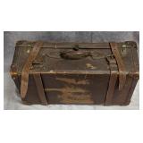 Windsor NC Leather Trunk w/ Contents