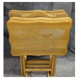 Wooden Television Tray Tables