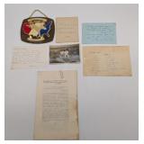 Chris Dodd Democrat Plaque and Ephemera