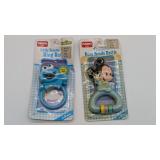Cookie Monster and Mickey Mouse Rattles