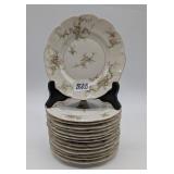 14 Theodore Haviland Rosalinde Salad Plates