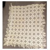 Crochet Tobacco Twine Coverlet
