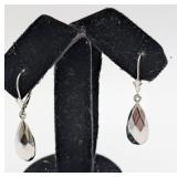 14k White Gold Earrings 2.2 Grams