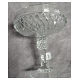 Indiana Diamond Point Compote