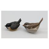 2 Hand Painted Bird Figurines Inc Royal Copenhagen