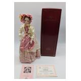 Knowles Elegance of Victorian Lady Porcelain Doll