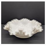 Fenton Silver Crest Bowl