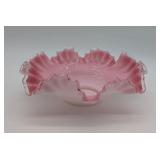 Fenton Peach Crest Bowl