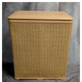 Vintage Pink Clothes Hamper