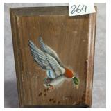 Hand Painted & Signed Duck Plaque