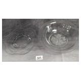 Mid Century Fruit Bowl & Canterbury Tray