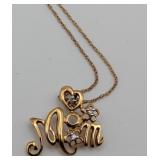 10k Mom Pendant w/ 18' Chain 1.5 Grams