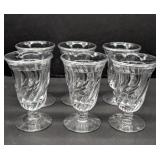 6 Fostoria Colony Juice Glasses
