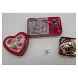 Three Tins Including Elvis